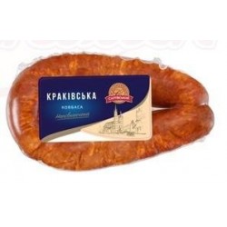 400 Г КОЛБАСА КРАКОВСКАЯ "САЛТОВСКИЙ МЯСОКОМБИНАТ"